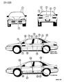 Dodge Intrepid Emblem Diagram - 4630324