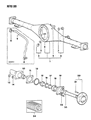 1992 Dodge Ram 50 Wheel Stud Diagram - MB584750