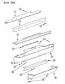 Jeep Wrangler Bumper Diagram - 83507231