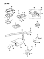 Jeep Comanche Dome Light Diagram - 56002116