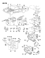 Dodge Ram 50 Ignition Coil Diagram - MD102315