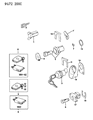 Jeep Comanche Car Key Diagram - 4637592