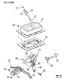 1996 Dodge Ram 1500 Fuel Tank Skid Plate Diagram - 52058070