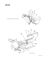 Dodge Aries PCV Hose Diagram - 4387568