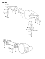 Dodge Ram 50 Axle Shaft Seal Diagram - MB160946