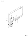 1998 Chrysler Sebring Transmission Oil Cooler Hose Diagram - MB957767
