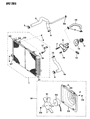 Dodge Monaco Radiator Hose Diagram - H0061541