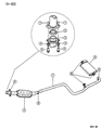 Dodge Neon Catalytic Converter Diagram - 4546608