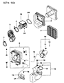 Dodge Colt Air Filter Diagram - MD620737