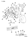 Jeep Comanche Brake Caliper Piston Diagram - 83500987