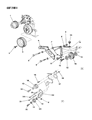Dodge Intrepid A/C Idler Pulley Diagram - 3830196