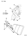 1995 Dodge Neon Seat Belt Diagram - GD35PS6