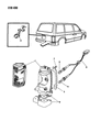Dodge Grand Caravan Tail Light Diagram - 4399699