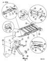 1994 Dodge Ram Wagon Parking Brake Cable Diagram - 4485115