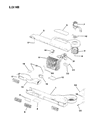 Jeep J20 Blower Motor Diagram - 56002007