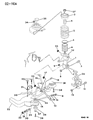1994 Dodge Intrepid Axle Pivot Bushing Diagram - 4616382