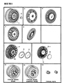 Chrysler New Yorker Wheel Cover Diagram - 4284677