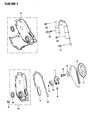 Jeep Comanche Timing Cover Diagram - 53020233