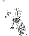 Chrysler Laser Fuel Pressure Regulator Diagram - 4300263