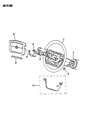 Dodge Dakota Clock Spring Diagram - 56007623
