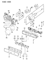 Jeep Wrangler Tachometer Diagram - 83506590