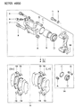 Dodge Colt Brake Caliper Piston Diagram - MB699475