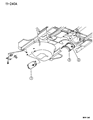 1996 Chrysler Cirrus Exhaust Heat Shield Diagram - 4696287