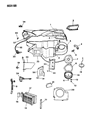 1990 Chrysler Imperial Blower Motor Resistor Diagram - 4462841