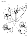 Dodge Intrepid Shift Knob Diagram - 4593219
