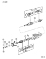 Chrysler CV Boot Diagram - 4762486
