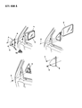 Dodge Caravan Car Mirror Diagram - 4339319