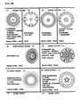 1987 Dodge Aries Wheel Cover Diagram - 4284119