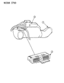 Dodge W150 Engine Control Module Diagram - R6027143