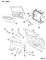 Dodge Caravan Door Handle Diagram - HR28SC3