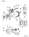 Chrysler LeBaron Wheel Hub Diagram - 4340334