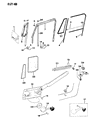 Jeep Window Crank Handles Diagram - J3678907