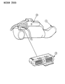 Dodge Ram Wagon Engine Control Module Diagram - R4557571