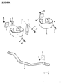 1991 Jeep Wrangler Bumper Diagram - 55024415
