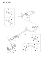 1993 Dodge Colt Exhaust Pipe Diagram - MB925455
