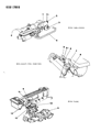 Chrysler Laser PCV Valve Diagram - 4343766