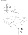 Dodge Colt Antenna Diagram - MB261196