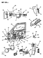 Jeep Window Crank Handles Diagram - 4415820