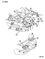 Dodge Viper Battery Tray Diagram - 4643305