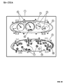 Chrysler Cirrus Speedometer Diagram - 4778736