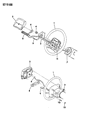1992 Chrysler New Yorker Air Bag Diagram - DZ39JB9