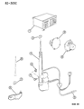 Chrysler Cirrus Antenna Diagram - 4740369