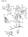 Chrysler Clutch Fork Diagram - 4511046