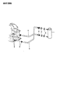 1992 Dodge Shadow Transmission Oil Cooler Hose Diagram - 4546239
