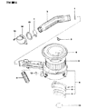 Dodge Raider Air Filter Diagram - MD620047