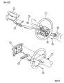 Dodge Ram Wagon Clock Spring Diagram - 56019952